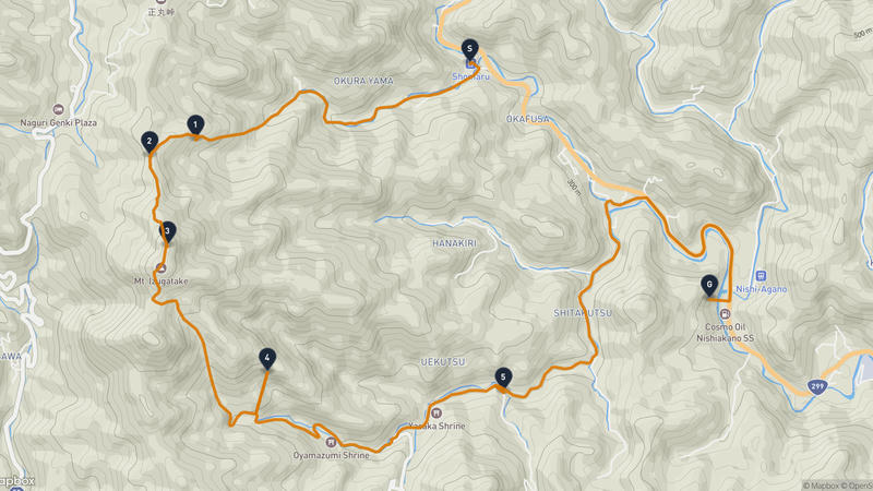 Hanno Hiking Route