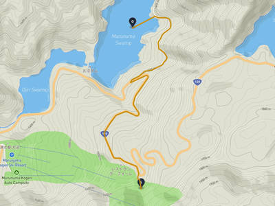 日光白根山 → 片品村