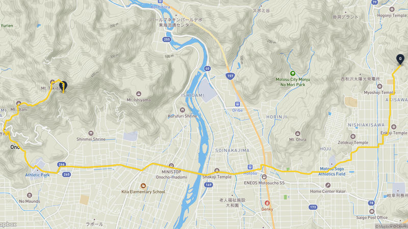 เส้นทางเดินป่า Ibigawa-Gifu
