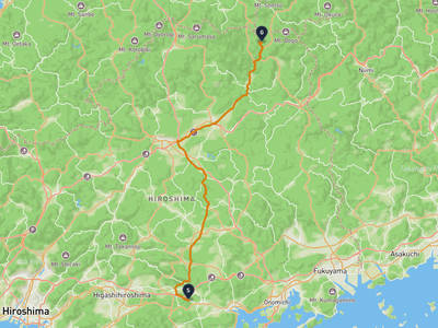 三原市 → 庄原市