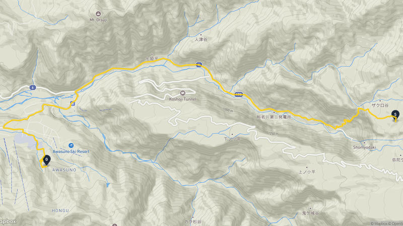 Tateyama to Tateyama Caldera Sabo Museum Hiking Route