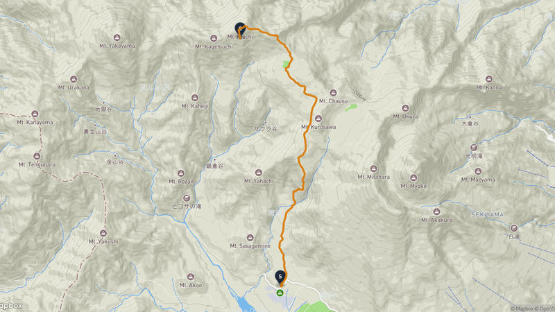 妙高市〜火打山 ハイキングルート