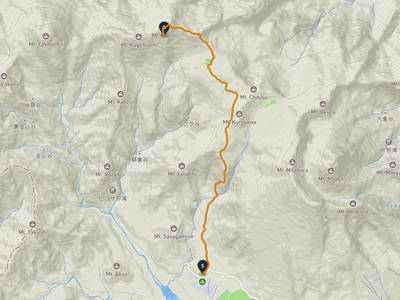 妙高市 → 火打山