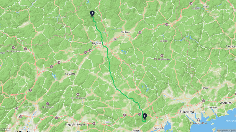 三原市至三次市 登山路線