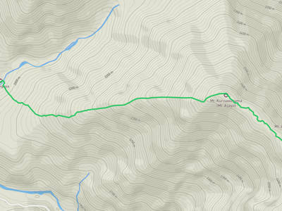 甲斐駒ヶ岳 → アサヨ峰