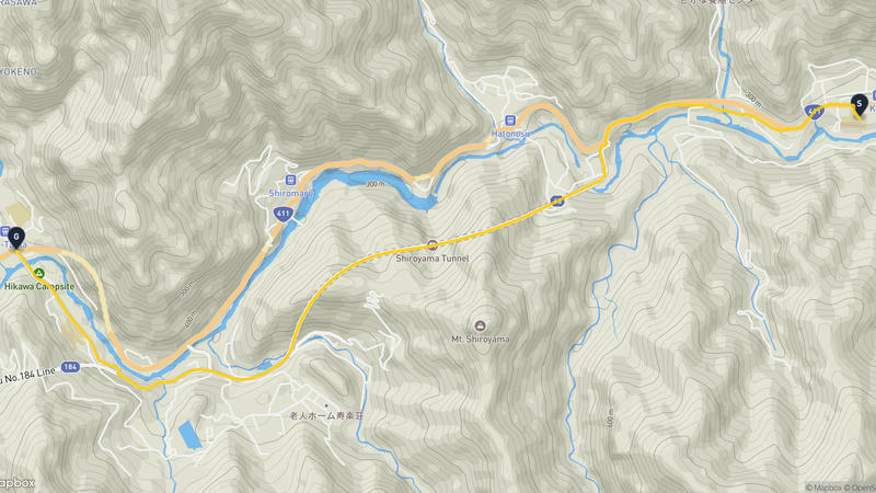 奥多摩町 登山路線