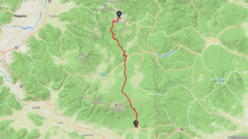Karuizawa to Mount Kusatsu-Shirane Drive