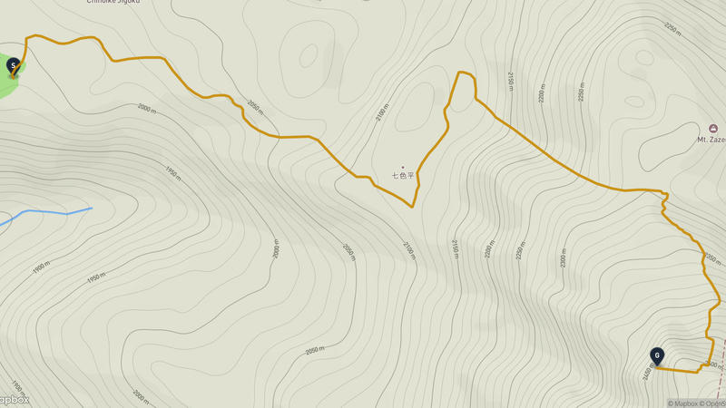 Mount Nikkō-Shirane Hiking Route