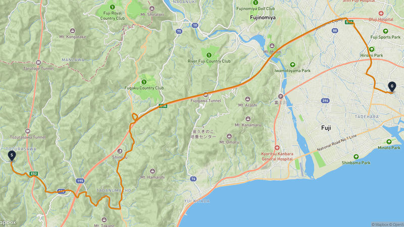 Shimizu Ward, Shizuoka to Fuji Drive