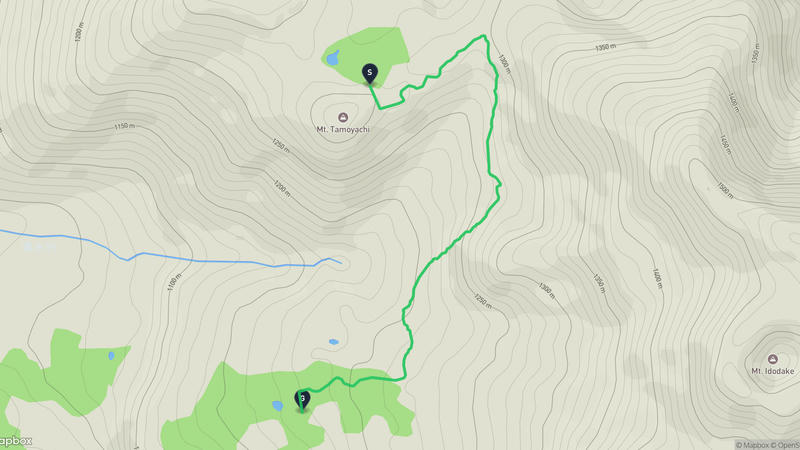 八甲田山 登山路線