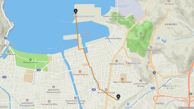 Matsubara Shrine Hiking Route
