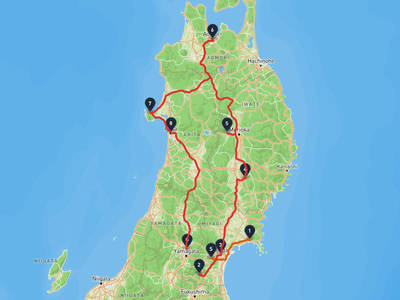 Taihaku Ward, Sendai → Tendo