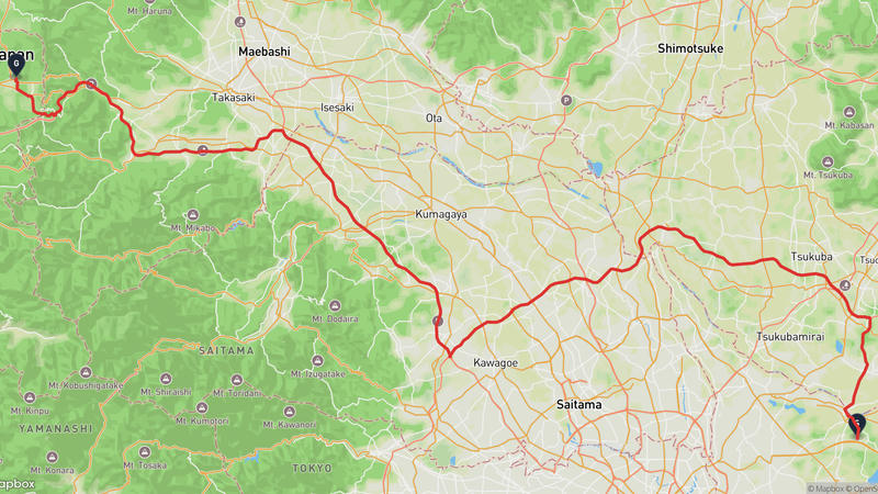 Inzai to Karuizawa Drive