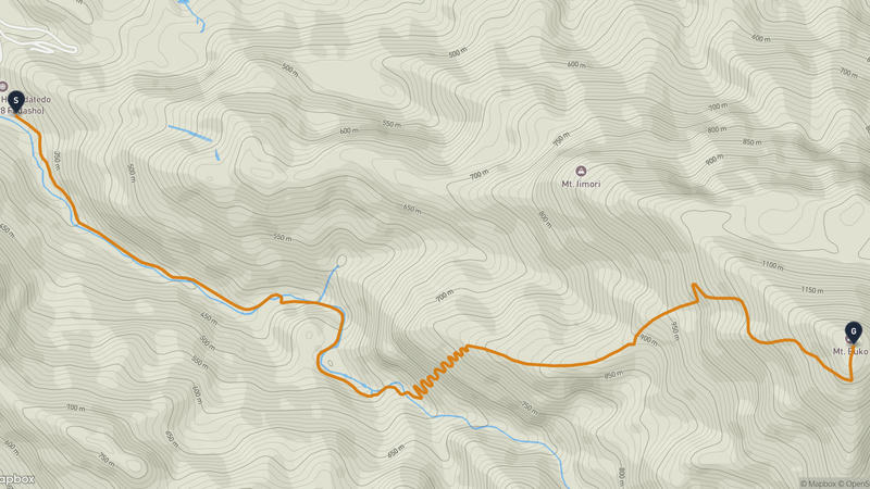 秩父市至武甲山 徒步路线