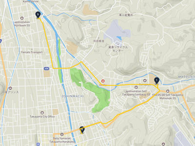 高山市 → 高山城