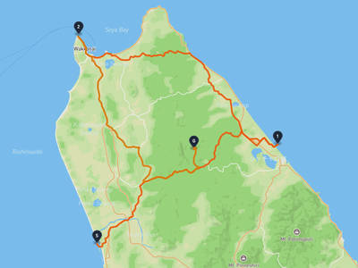 幌延町 → 猿払村