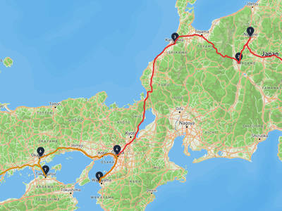 Kohoku Ward, Yokohama → Itsukushima