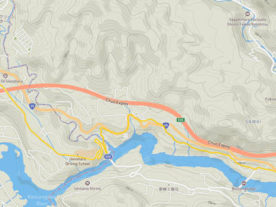 Uenohara → Lake Sagami