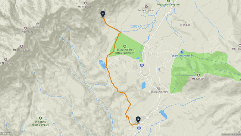 เส้นทางเดินป่า Nagano-โทะงะคุชิ