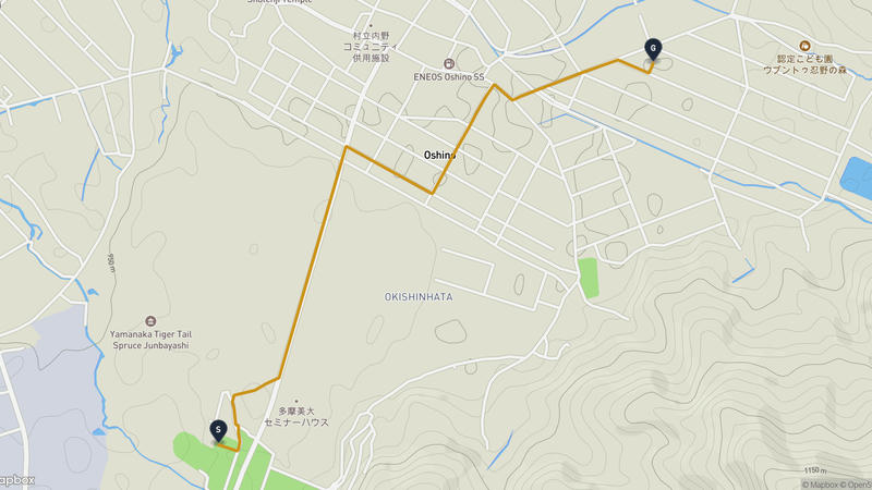 Yamanakako to Oshino Hiking Route