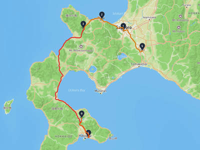 千歳市 → 大沼國定公園