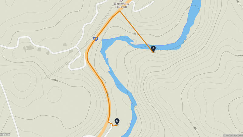 Uda Hiking Route