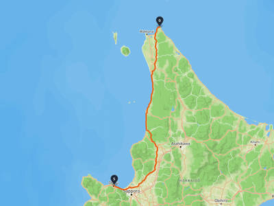 Otaru Canal → Cape Sōya