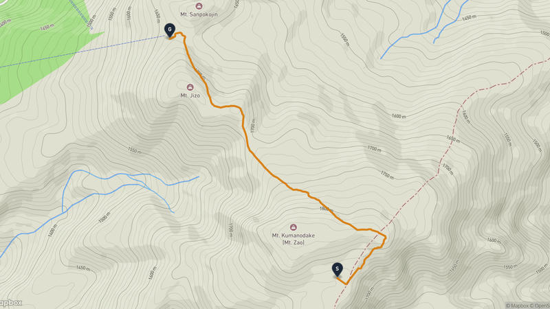 Mount Zaō Cycling Route