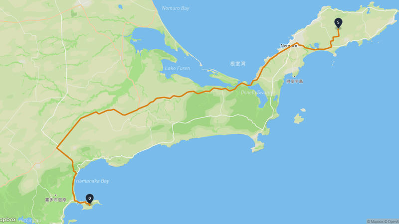 Nemuro to Hamanaka Drive