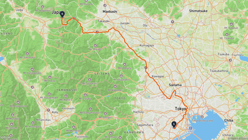 Tsunashima Onsen to Karuizawa Drive