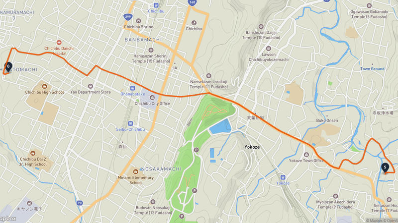 Yokoze to Chichibu Drive