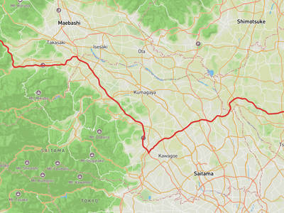 Inzai → Karuizawa