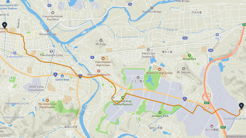 เส้นทางเดินป่า Fukuchiyama-Ikkyuu Shrine