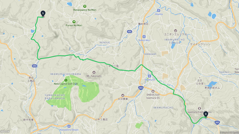 Shōnai River~이와무라성 하이킹 루트
