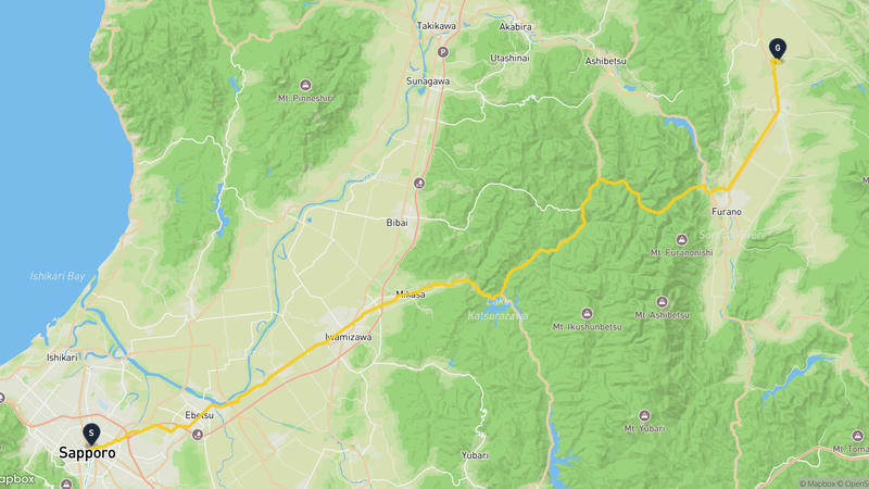 เส้นทางเดินป่า ซัปโปะโระทีวีทาวเวอร์-Shikisai-no-oka