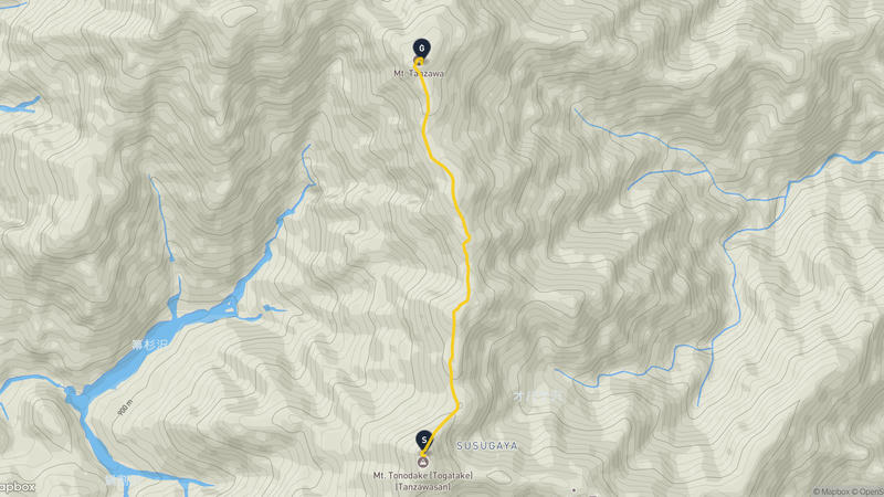Mount Tanzawa Hiking Route