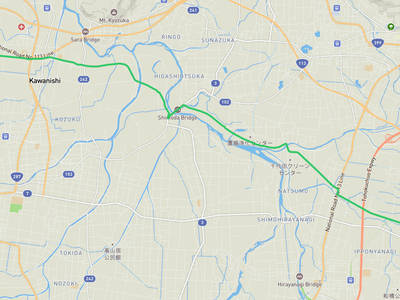 高畠町 → 川西町