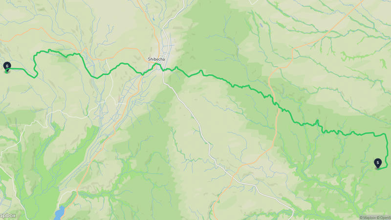 厚岸町至標茶町 登山路線