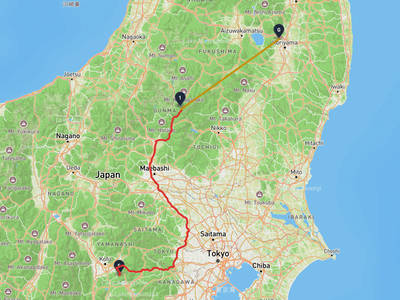 Fuefuki → Koriyama