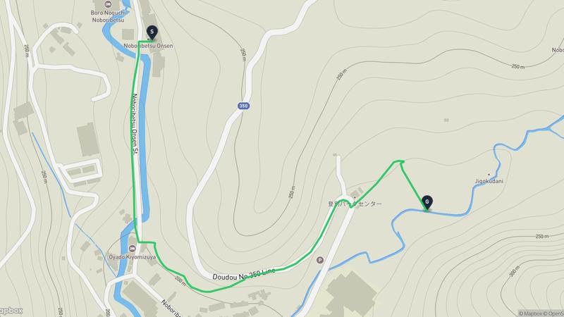 登別溫泉 登山路線