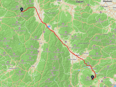 Gotemba → Kamikōchi