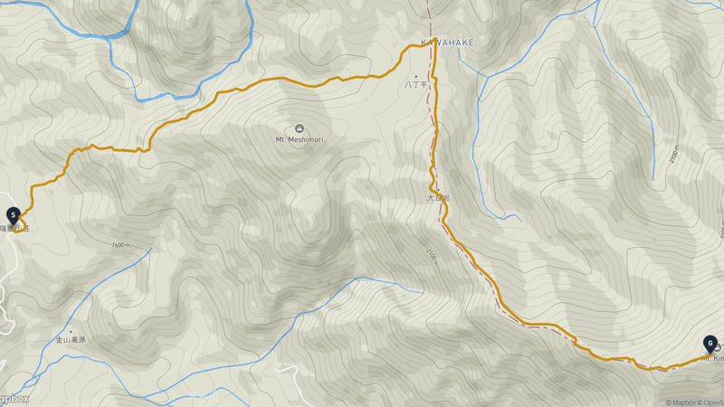 瑞牆山〜金峰山 ハイキングルート