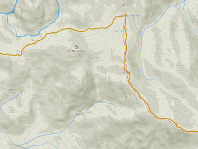 瑞牆山 → 金峰山