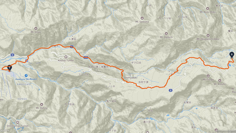 立川破火山口水土流失预防博物馆至御庫裏池 徒步路线