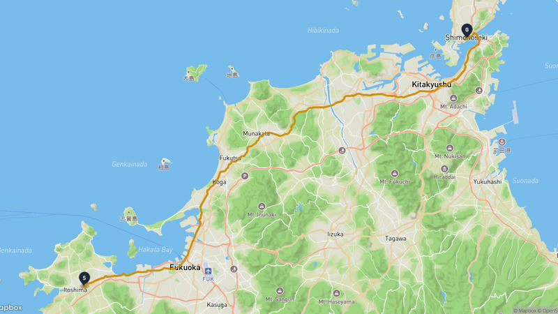 糸島市〜永福寺 ハイキングルート