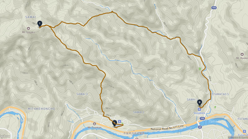 Ome Hiking Route