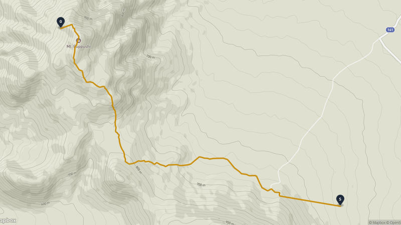 Mount Tarumae to Mount Fuppushi Hiking Route