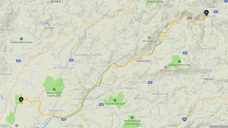 豊田市 骑行路线