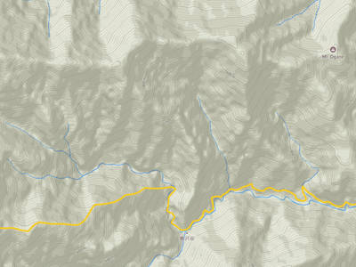 早川町 → 笊岳