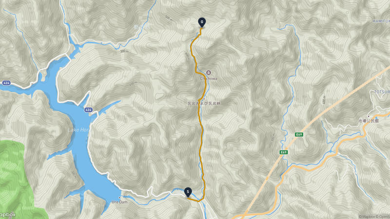 Shinshiro Hiking Route